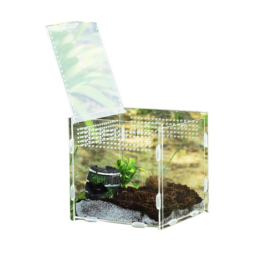 Acrylic Reptile Terrarium Climbing Pet Breeding Box Lizards Turtle Feeding Tank - Picture 14 of 15