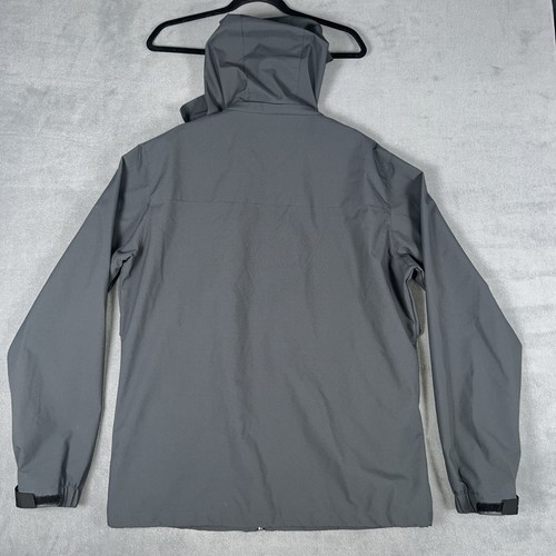 MOERDENG Lightweight Waterproof Hiking Jacket, Removable Hood Mens Medium - Picture 11 of 13