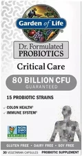 Garden of Life Dr. Formulated Probiotics Critical Care 80 Billion CFU - 30 Count
