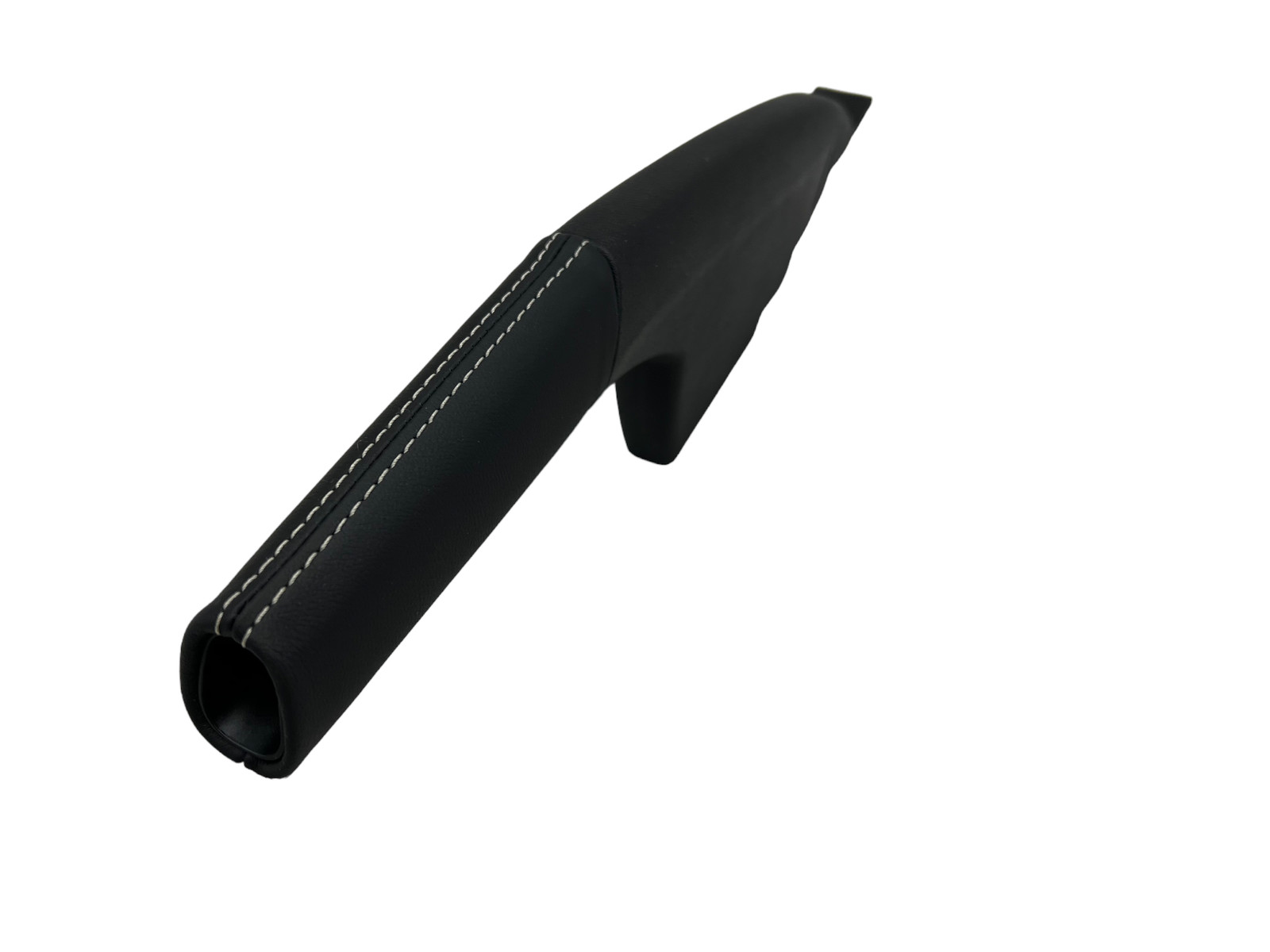 VW Handbrake Lever Cover Leather Black For Polo 5 6R Vento Rapid