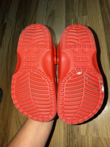 Zoccoli Crocs Ragazzo J1 Rosso - Foto 2 di 6
