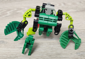 Lego Bionicle 8564 Lehvak Bohrok INCOMPLETE SET MISSING 3 PIECES NO MANUAL READ