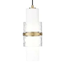 Z-Lite 1946P Cayden 7"W Mini Pendant With Shade - Gold