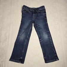 Cat  Jack Jeans Boys 4 Straight Leg Medium Wash Blue Denim Pants Casual