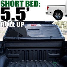 Topline For 2004-2015 Nissan Titan 5.5 Ft Short Bed Lock Roll Up Tonneau Cover