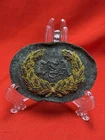 Civil War “CSA” Bullion Embroidered Confederate Cap Insignia By JH Silverberg