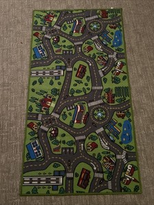 Kids Carpet Playmat Rug City Life Great for Playing with Cars and Toys
