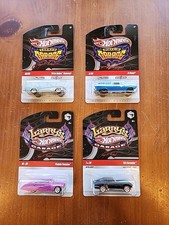 Hot Wheels Larrys Garage Lot Of 4 different Real Riders Metal/ Metal 