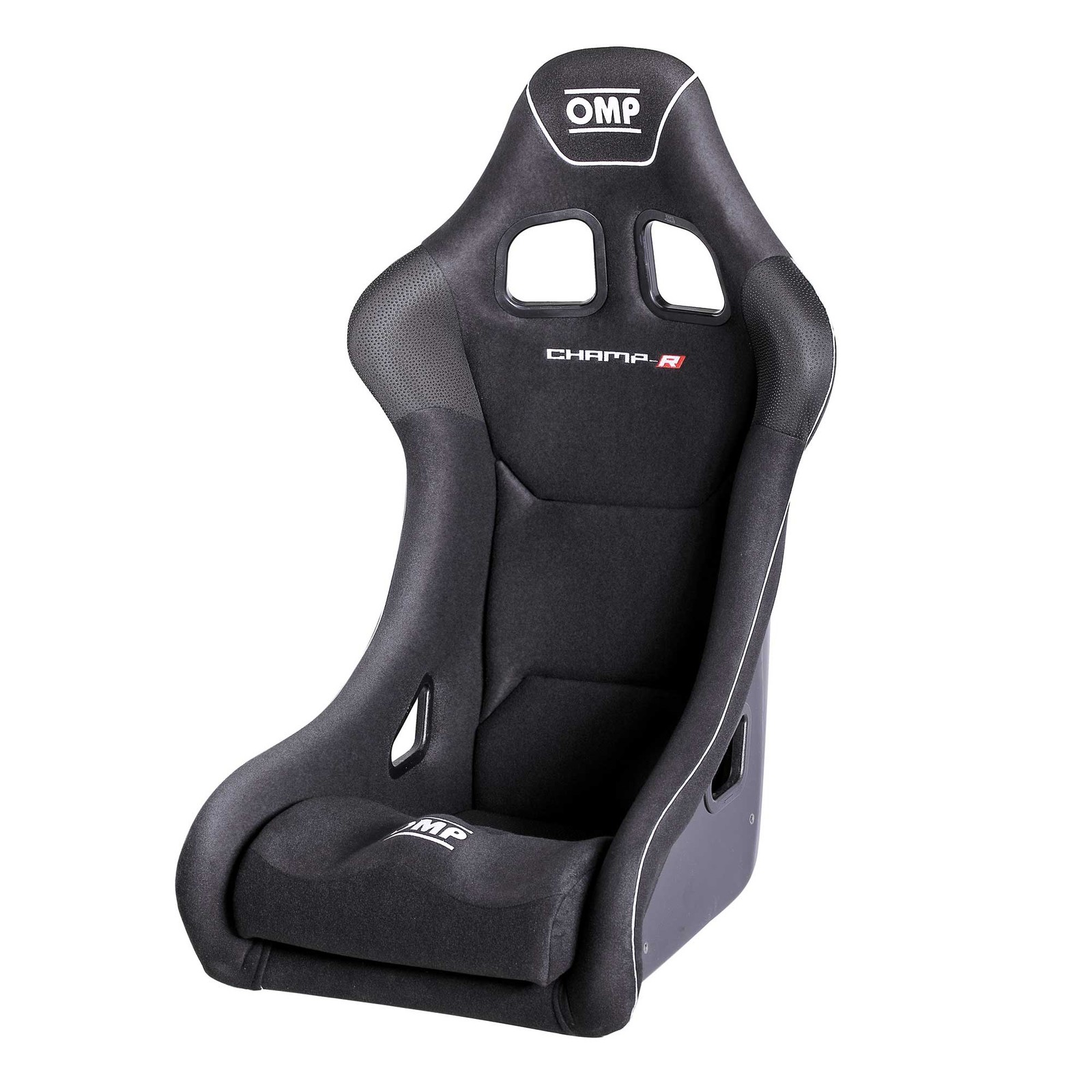 OMP Champ-R Fibreglass Motorsport / Competition FIA Approved Car Seat - Black