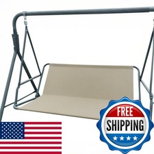 LBNZT Swing Replacement Seat Cover Beige XL 62.2x20.5x20.5 inch