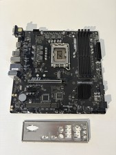 MSI Pro B660M-P WiFi mATX Motherboard, LGA1700, Intel 14TH/13TH/12TH Gen, DDR4