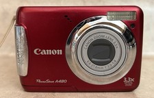 Canon Powershot A480 10.0MP Compact Digital Camera For Repair Or Parts
