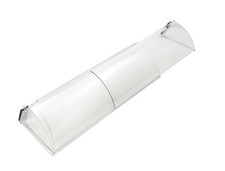 Frost King HD11 Baseboard Air Deflector, 1 Count (Pack of 1), Clear Plastic