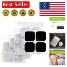 TENS Unit Pads Electrode Patches with Upgraded Self-Stick Performance and Ski...