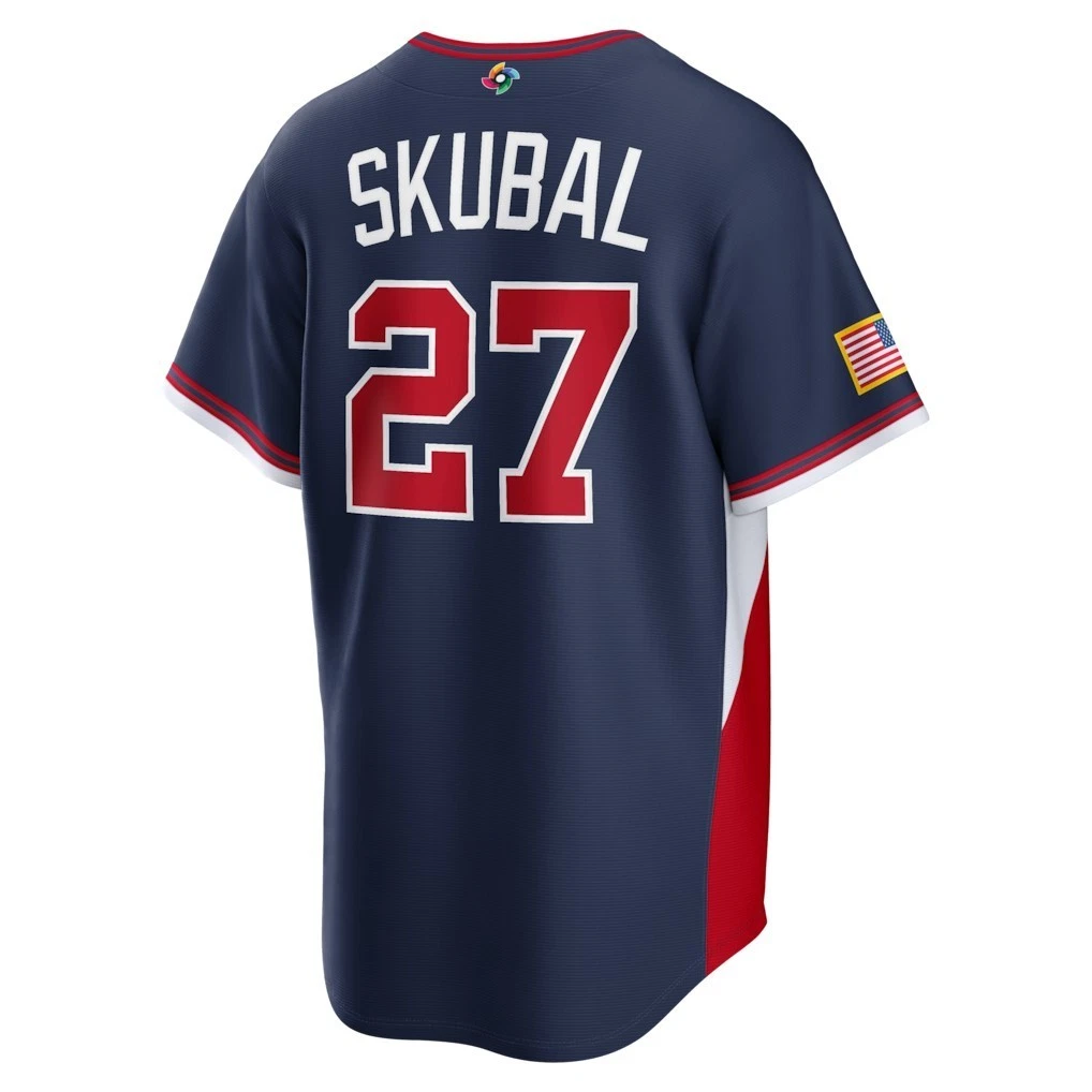 Men's USA Baseball Navy 2026 World Baseball Classic Jersey All Player