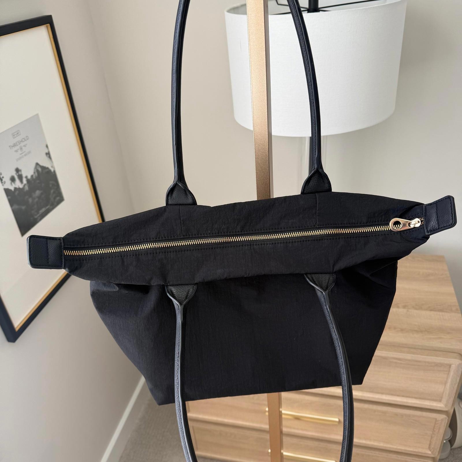 Universal Thread Black Foundational Tote Handbag - image 3