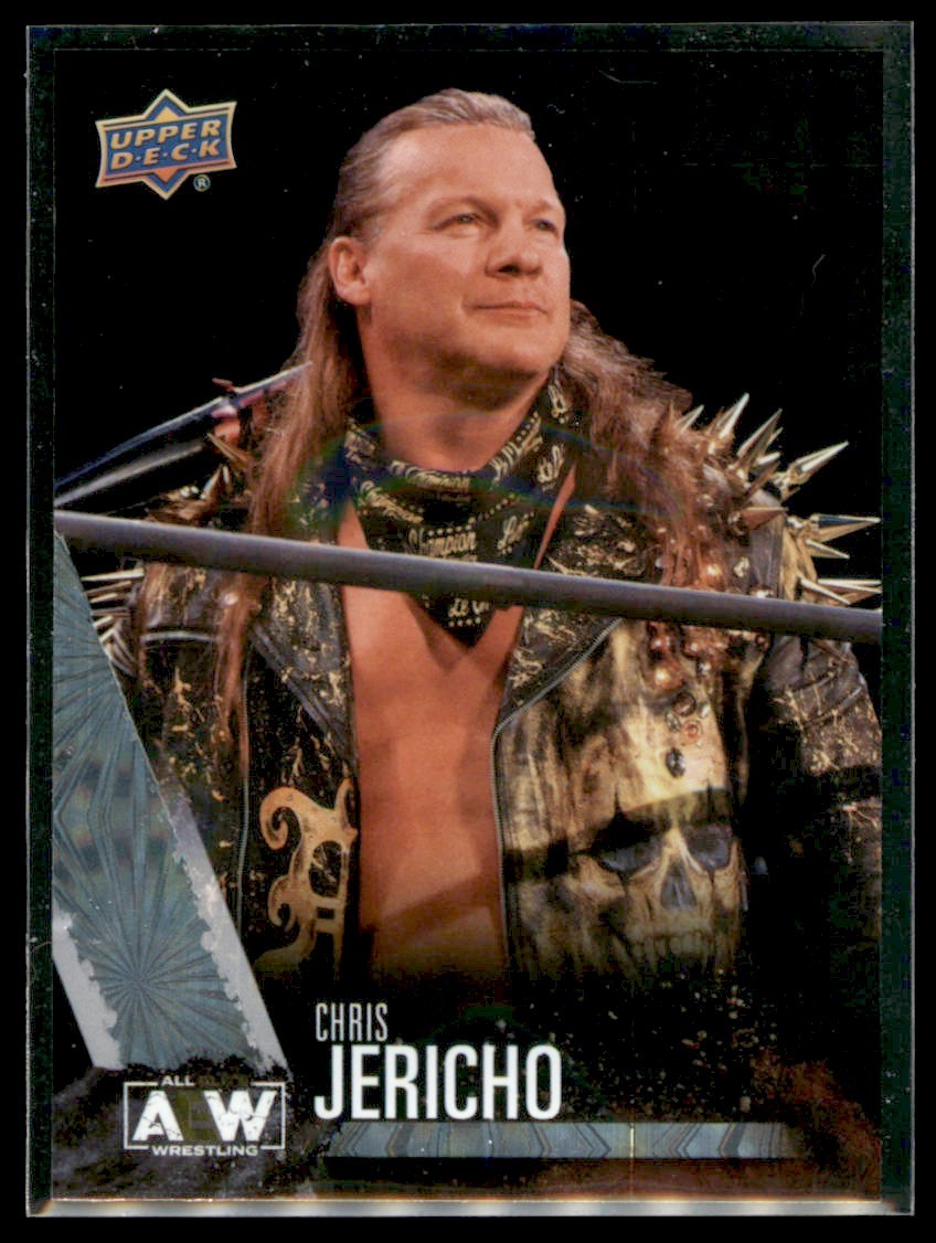 2021 Upper Deck AEW First Edition Chris Jericho #54 Pyro