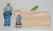 Vintage 1985 USN Shipwreck & Polly G.I. GI Joe USS Flagg Sailor Figure 3.75 ARAH