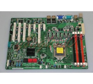 1PCS Used   P7F-X 3420 PCH Socket 1156 Server Motherboard #yr