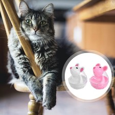 2 Pcs Pet Treats Interactive Toys Cat Feeder Puzzle Dispenser Feeding