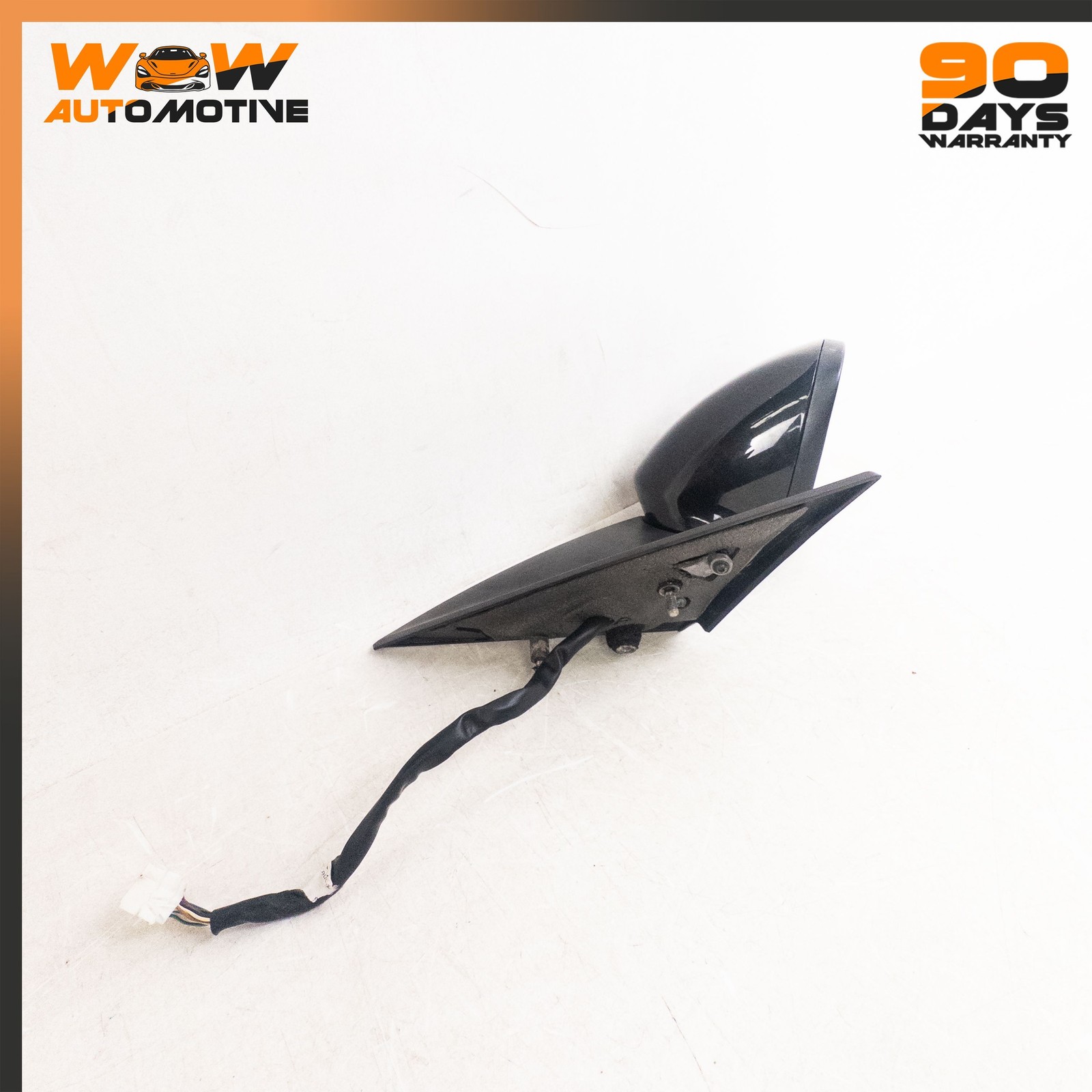 08-19 MASERATI GRANTURISMO RIGHT REAR VIEW DOOR MIRROR ASSEMBLY BLACK OEM