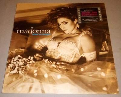 12'' LP. Madonna  Like A Virgin  Sire Records 1984. Spain