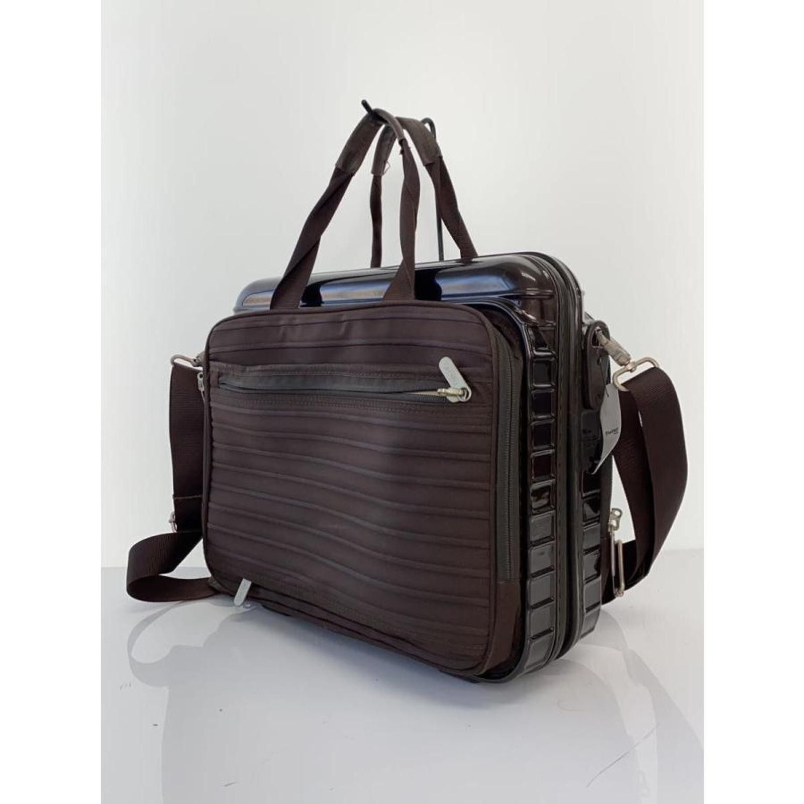 RIMOWA SALSA Deluxe Notebook Cace Bag Brown From Japan 11L W14 H12 D3.9 inch