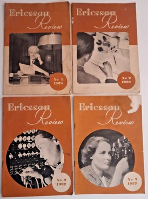 Ericsson Review 1938 – Komplett! Seltene technische Fachzeitschrift - Bild 1 von 4