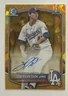 2025 Bowman Chrome Sapphire 1st Auto Gold Refractor HYUN-SEOK JANG /50