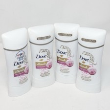 4 DOVE Ultimate Water Based Glycerin Peony  Rose Water Antiperspirant Deodorant