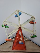 Ancien jouet Grande Roue de Foire en Tôle  Josef Wagner  – West Germany