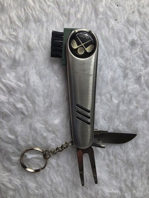 New - 1 Golf Multi-Tool Divot Repair, Brush, Ball Marker