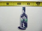 MOUNTAIN SCENE BOTTLE SMALL STICKER DECAL HIKING CAMPING WOODS GEAR PARK