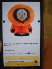 Soth Park Set Of 4 Plush Stan Kyle Kenny And Cartman All As A Set To Collect