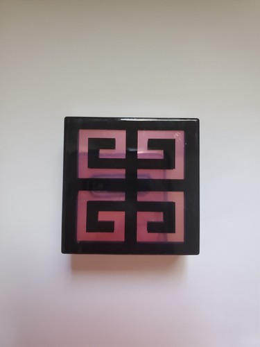 Givenchy Le Prisme Blush W/BRUSH Quad 4 Colors #25: In Vogue Orange, NEW AS PICT - Picture 6 of 8