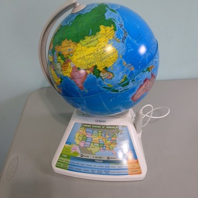 Oregon Scientific Smart Globe Touch Discovery Educational World Geography Kids