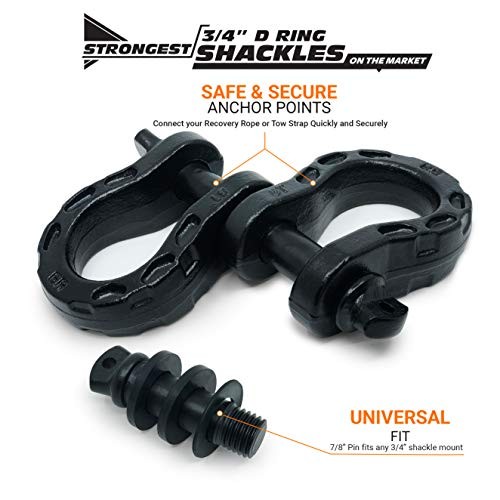 GearAmerica Off-Road Mega Recovery Kit – Ultimate 4x4 Winch Accessories – 