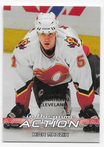 03/04 ITG ACTION THE NATIONAL CLEVELAND PROMO Hky /10 (#1-600) U-Pick From List - Picture 22 of 33