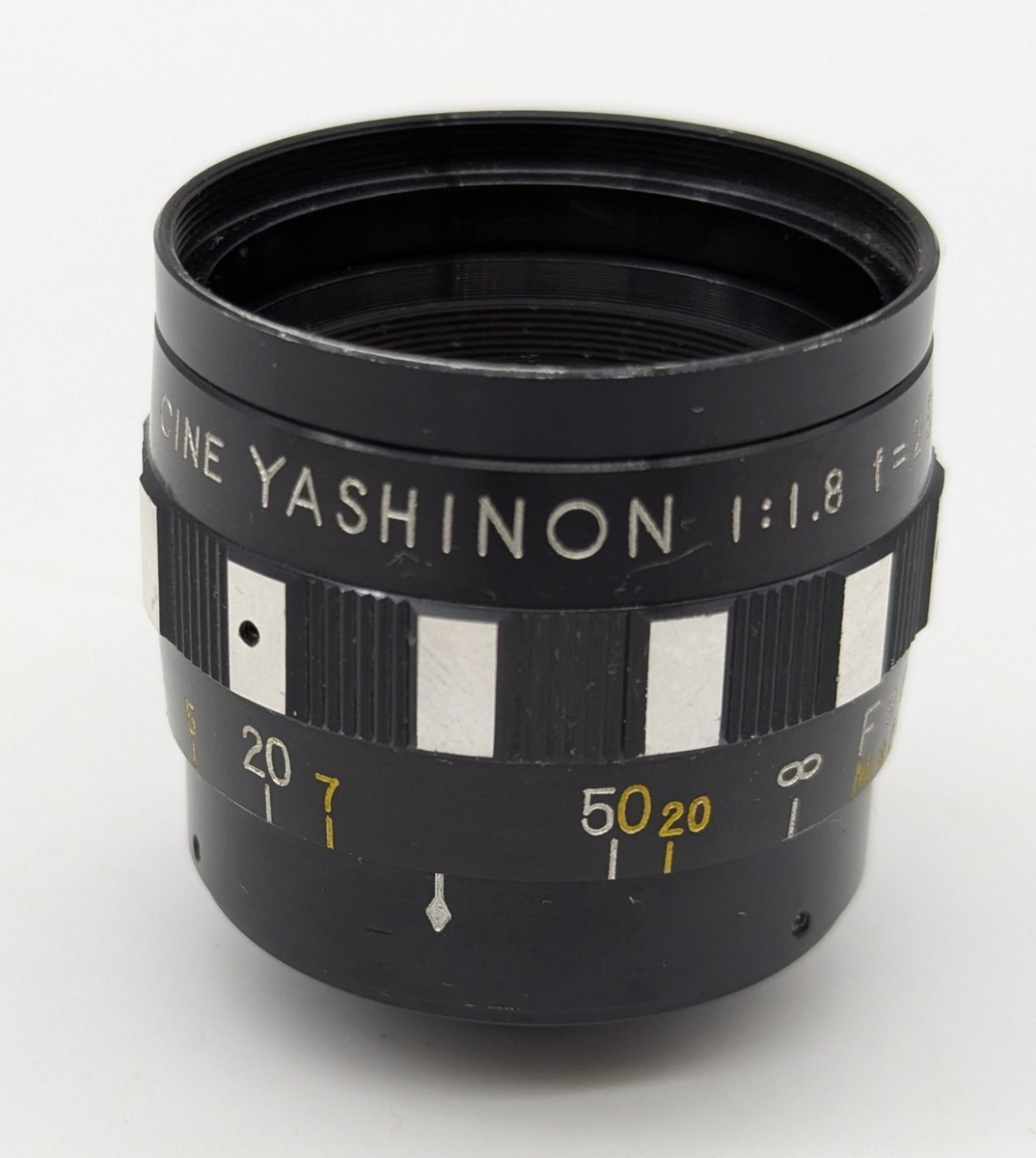 Vtg Yashica Cine Yashinon f 25mm Camera Lens