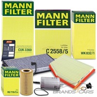 MANN-FILTER Inspektionspaket Filtersatz B FÜR Porsche Boxter 986 2.5 2.7 S 3.2