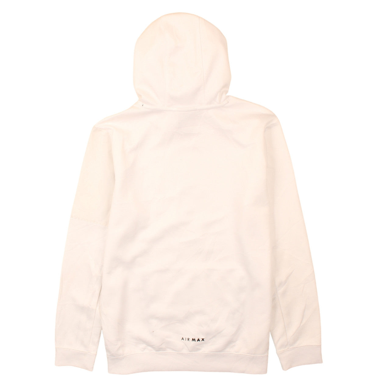 NIKE Women's Pullover Hoodie Center Swoosh White XLarge image 2