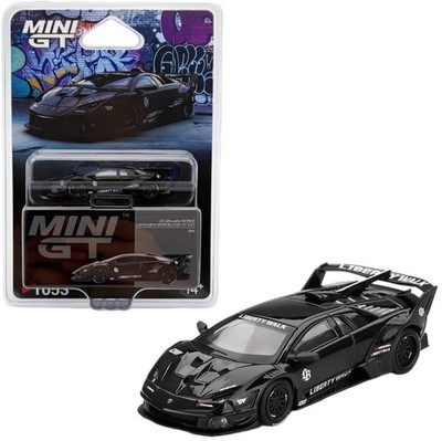 LAMBORGHINI Murcielago GT Evo - LB Silhouette  - black - MiJo - Mini GT 1:64