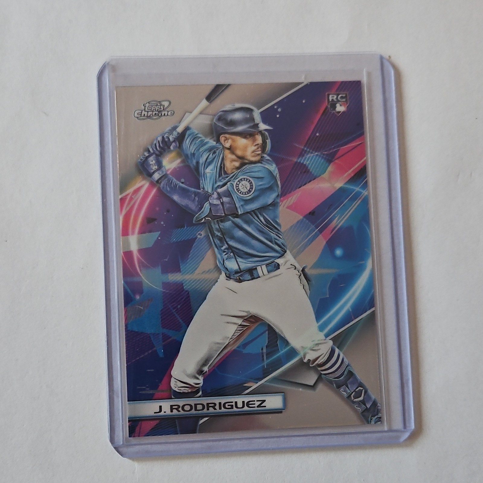 Topps 2022 Cosmic Chrome Julio Rodriguez Rookie Base #197 Mariners MLB