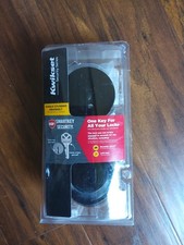Kwikset Single Cylinder Deadbolt 96600-761 w/SmartKey Matte Black 660RDT 514 SMT