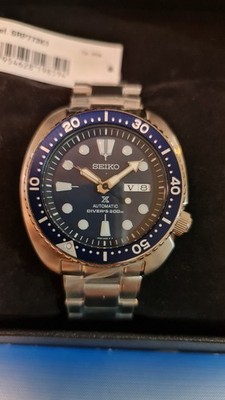 SEIKO ProspeX SRP773K1 Turtle Automatic Watch Blue Diver's 200m