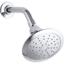  2 -Kohler Forte 1-Spray 1.75 GPM Fixed Shower Head, Chrome R10282-G-CP