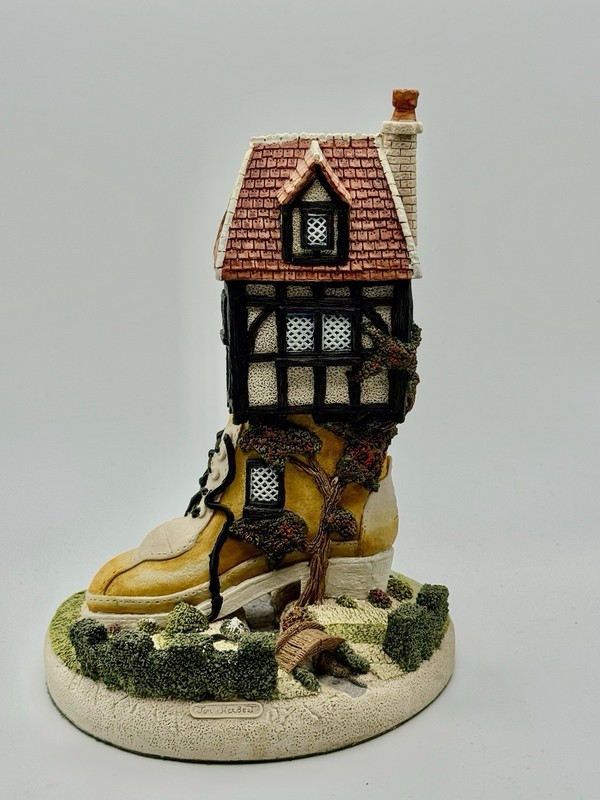 Jon Herbert the Shoemaker's Dream River Shoe Cottage 1990 Vintage
