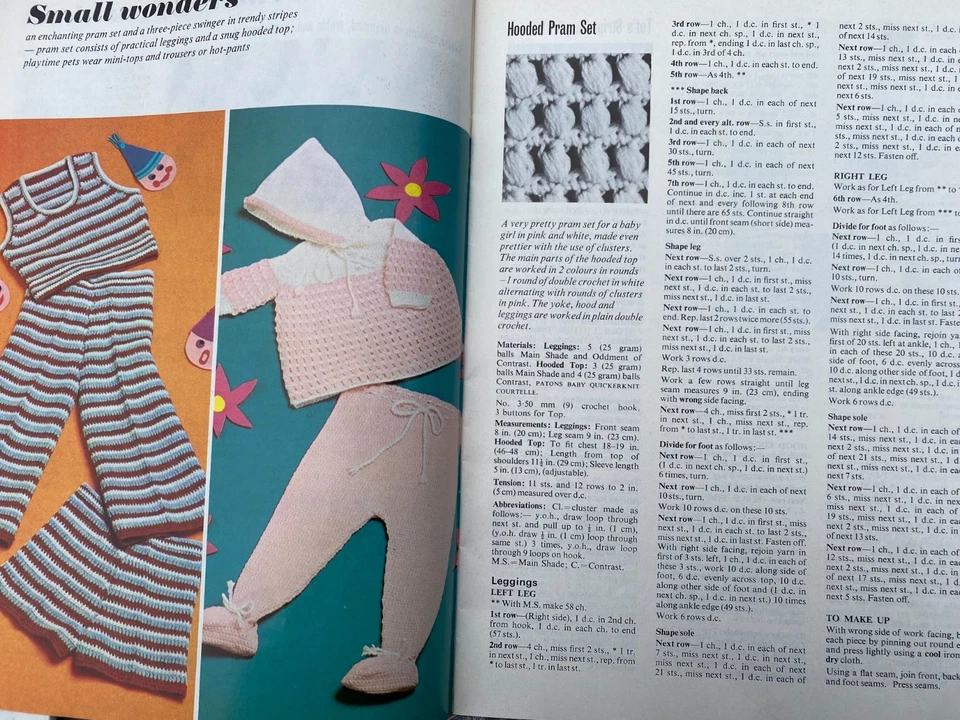 Patons Book No. 179 2nd Steps in Crochet Patterns for Baby, Ladies, Home Decor - Image 4 of 4