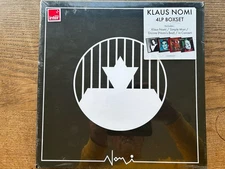 Klaus Nomi – Nomi  4x 12" Vinyl LP Record Boxset Set BRAND NEW, SEALED