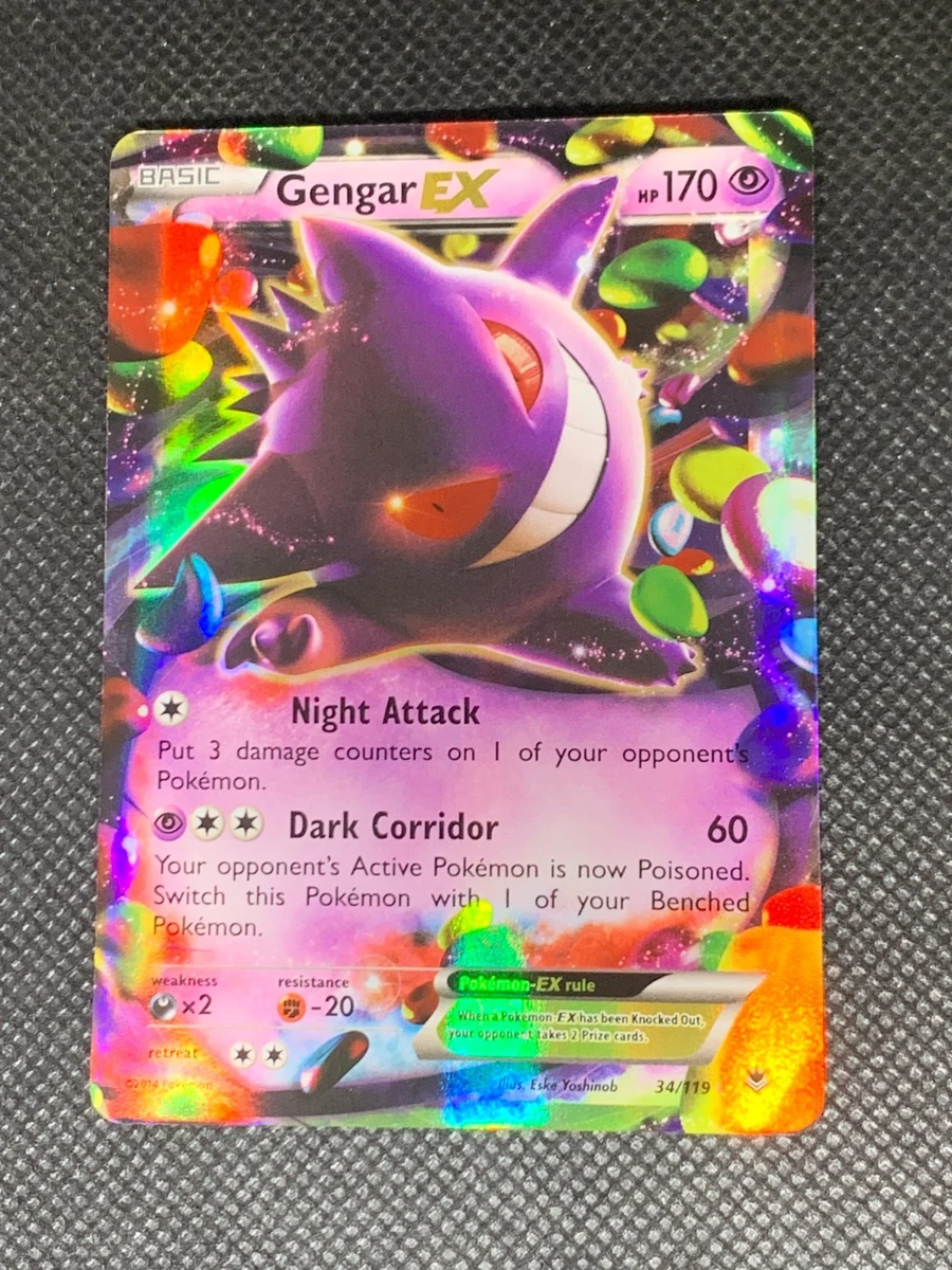 Pokemon Card Gengar Ex for sale | eBay